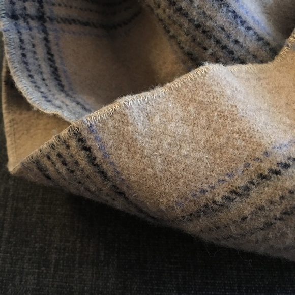 Vintage Plaid Scarf Blanket - Picture 3 of 3